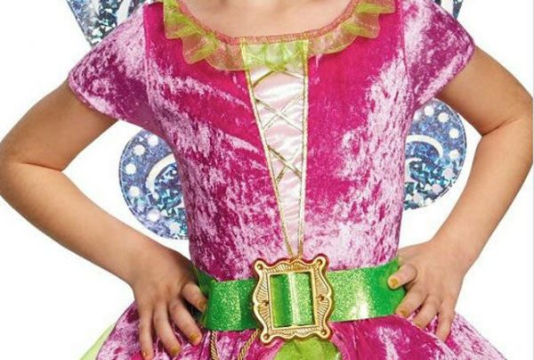 Disney Tinkerbell Fairy Tinker Bell Pirate Girls Costume & Wings S: S/M Bookweek - Image 3