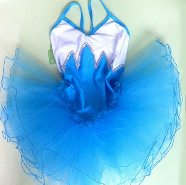 Girls Dance Ballet Dress Costume Sequin Tutu Ballerina Pink Blue S:M,L,Xl,XXL - Image 4