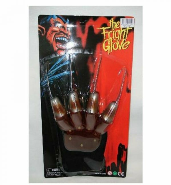 Halloween Fright Glove Hand Nightmare Elm Street Freddy Adult Horror costume - Image 3