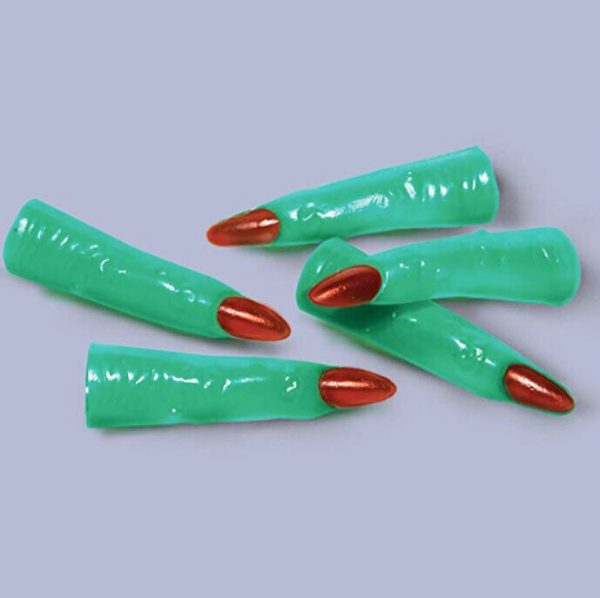 Halloween Party Supplies Witch Fingers Plastic 10Pk Favours Costume Accessories - Image 4