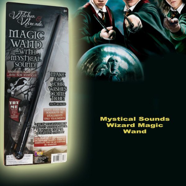 Harry Wizard Magic Wand Mystical Sound Costume Child Christmas Gift Boys Toy - Image 3