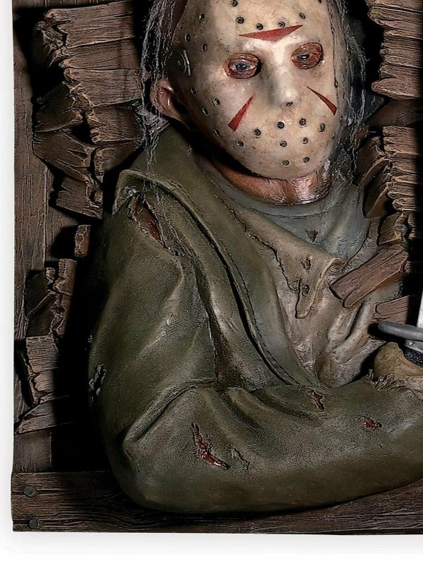 Jason Voorhees 3d Wall Art Breaker Halloween Decor Prop Friday The 13th Horror - Image 3