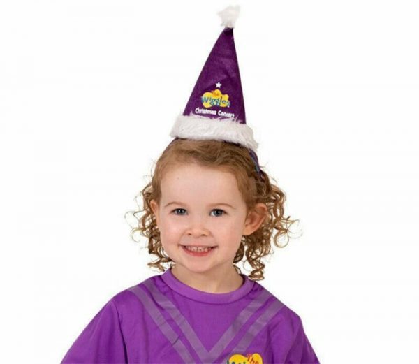 Wiggles Christmas Concert Hat Santa Headband Purple Wiggle Accessory - Image 3