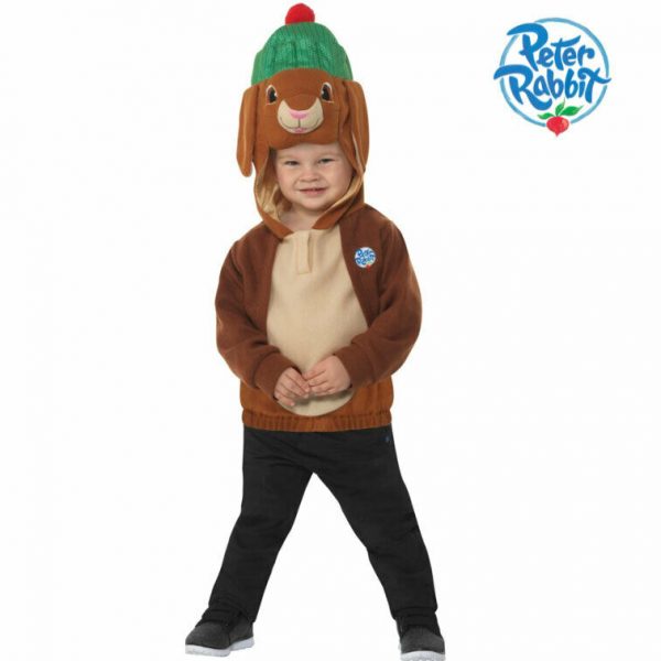 Licensed Peter Rabbit Benjamin Bunny Deluxe Child Boys Costume Toddler 1-2, 2-3