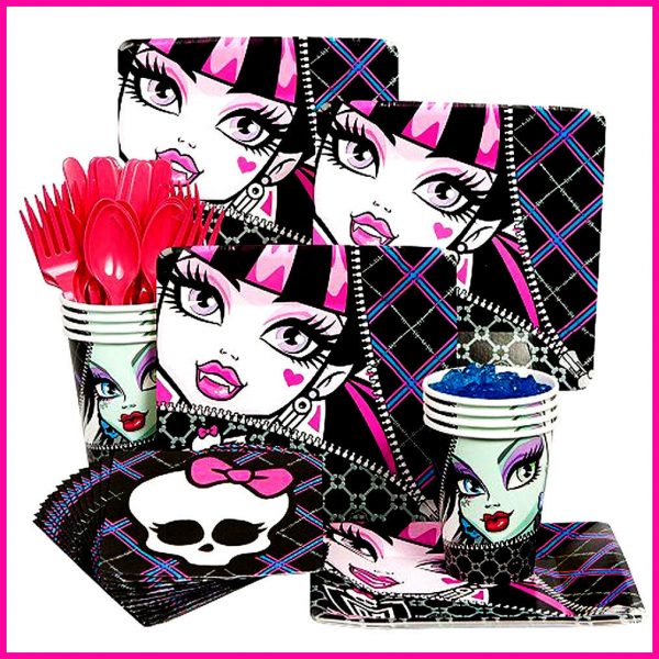 MATTEL MONSTER HIGH TABLE COVER CLOTH BIRTHDAY PARTY SUPPLIES 1.37M x 2.13M - Image 6