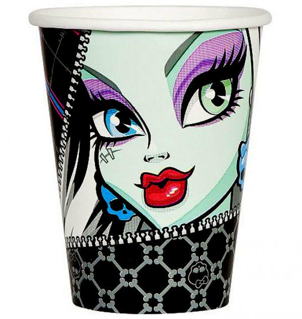 MONSTER HIGH BIRTHDAY PARTY SUPPLIES NAPKINS PLATES CUPS BALLOONS GIRL TABLEWARE - Image 4