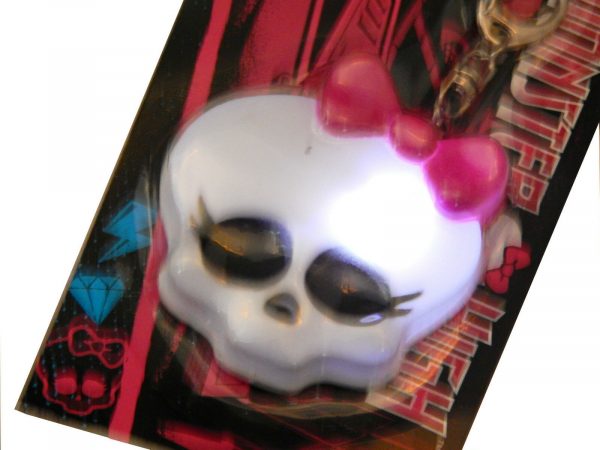 MONSTER HIGH LIGHT-UP KEY RING CHAIN CHRISTMAS GIRL GIFT BIRTHDAY TRAVEL BAG TAG - Image 4