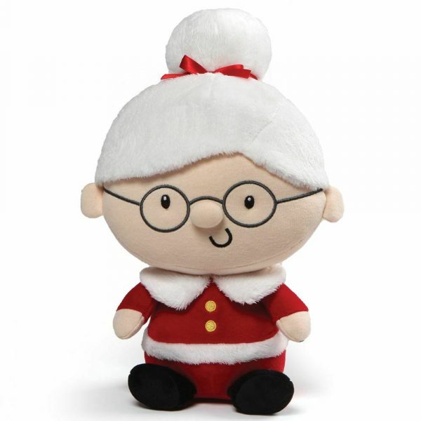 Rosey Mrs.Claus Holiday Plush Christmas Toy Stuffed Doll Red Xmas Gift Child 30c