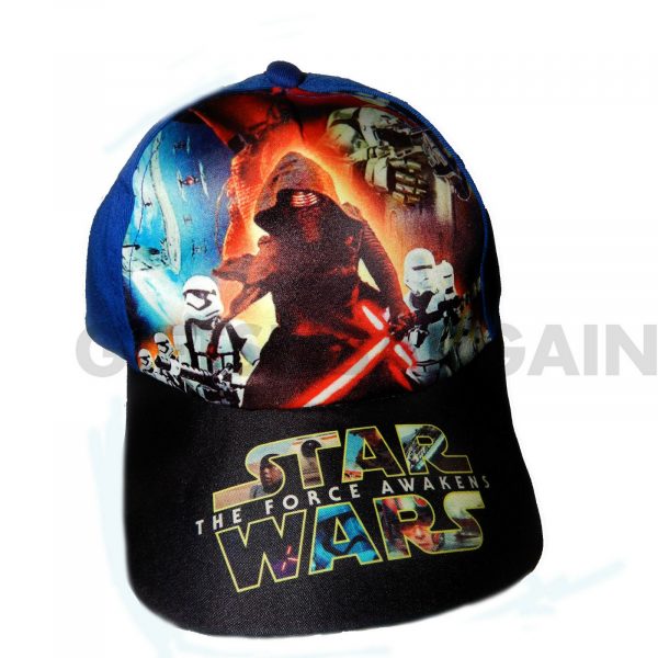 Star Wars Cap Boy Kid Baseball Summer Hat Red Blue Black Adjustable Print Vader