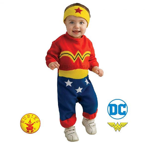 Wonder Woman Romper Baby Infant Child Halloween Fancy Dress Superhero S: 6-12 M