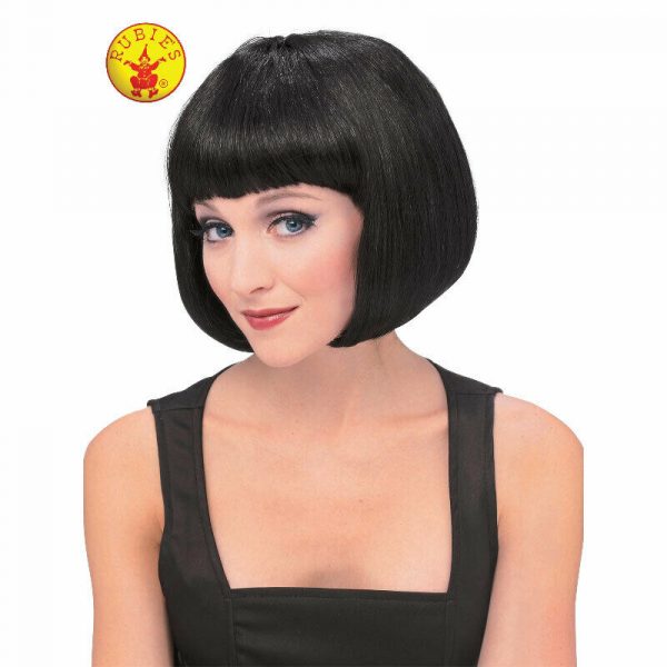 60s 70s Super Model Bob Hair Wig Costume Accessory Disco Flapper Adult Women - Image 3