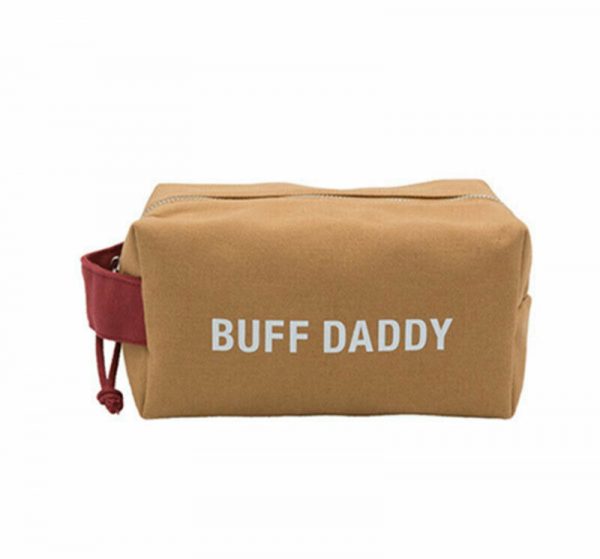 BUFF DADDY Men Dopp Toiletry Bag Travel Shaving Grooming Bath Wash Kit Gift Xmas