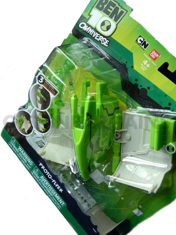 Ben 10 Alien Space Craft Vehicle Proto Flyer Toy & Action Figure Boys Xmas Gift - Image 5