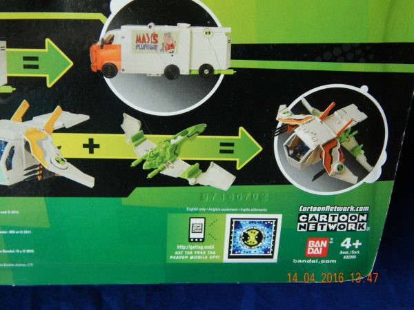 Ben 10 Alien Space Craft Vehicle Proto Flyer Toy & Action Figure Boys Xmas Gift - Image 9