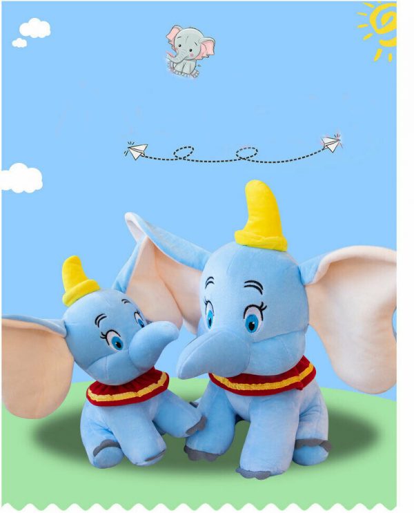 DUMBO FLYING ELEPHANT PLUSH TOY 25 CM CHILD TODDLER KID CHRISTMAS GIFT BOY GIRL - Image 3