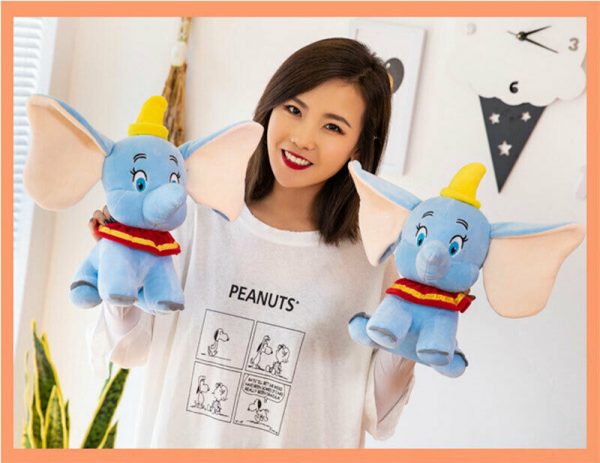 DUMBO FLYING ELEPHANT PLUSH TOY 25 CM CHILD TODDLER KID CHRISTMAS GIFT BOY GIRL - Image 6