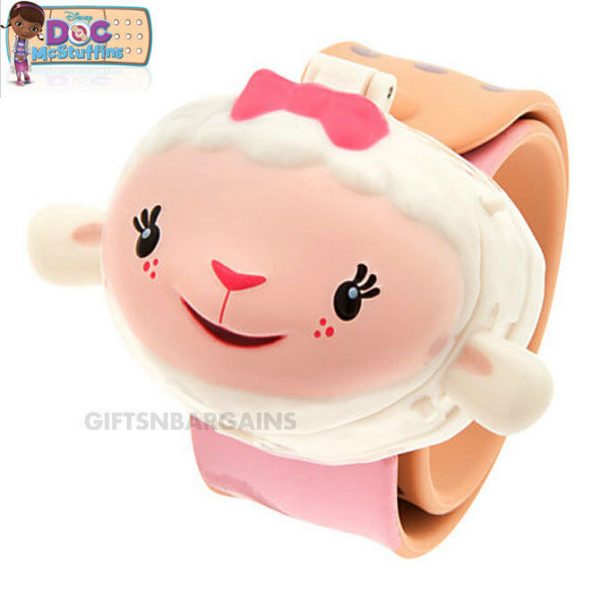 Disney Lambie Doc McStuffins Digital SlapBand Watch Kids Girls Christmas Gift - Image 3