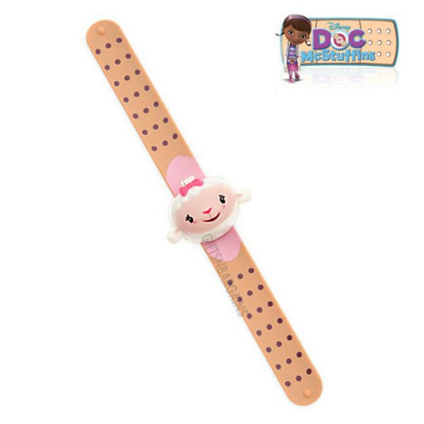 Disney Lambie Doc McStuffins Digital SlapBand Watch Kids Girls Christmas Gift - Image 5