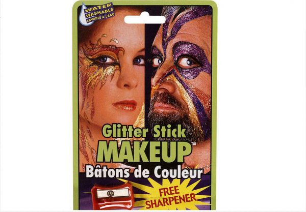 Face Body Make-up Glitter Sticks 5 Pack Free Sharpener Halloween Makeup Kit - Image 5