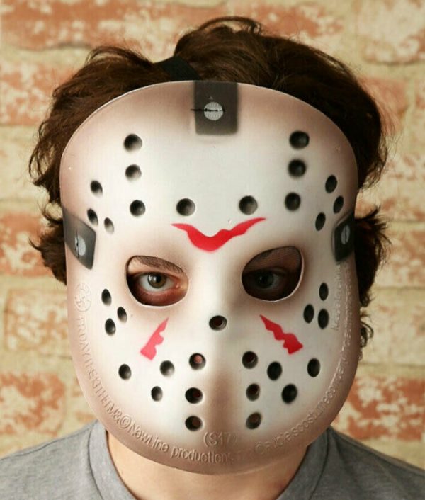 Friday the 13th Jason Hockey Mask Horror Halloween LICENSED Costume Accessory