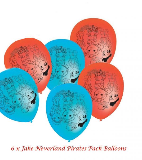 Jake & Neverland Pirates Birthday Party Pack Plates Cups Napkins Loot bags 70pc - Image 7