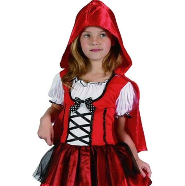 Little Red Riding Hood Costume Girls Child's Fancy Dress Halloween S:M (8) - Image 4