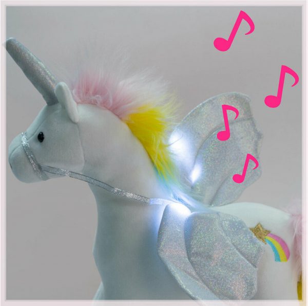 MY MAGICAL LIGHT & SOUND UNICORN PLUSH TOY INTERACTIVE CHILD DOLL CHRISTMAS GIFT - Image 3