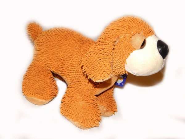 NUBBY PUPPY DOG PET PLUSH CUDDLY ANIMAL SOFT TOY BROWN SPANIEL CHILD KID GIFT - Image 3