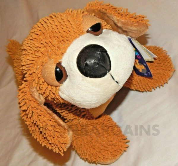 NUBBY PUPPY DOG PET PLUSH CUDDLY ANIMAL SOFT TOY BROWN SPANIEL CHILD KID GIFT - Image 4