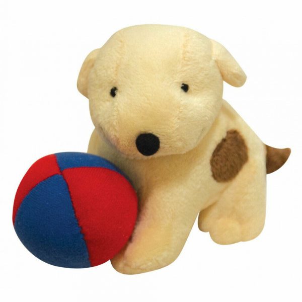 PLUSH SOFT TOY Classic Spot the Dog Sitting w Teddy Bear / Ball Eric Hill Child - Image 3