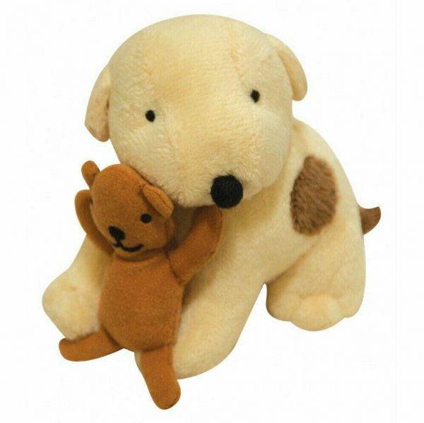 PLUSH SOFT TOY Classic Spot the Dog Sitting w Teddy Bear / Ball Eric Hill Child - Image 4