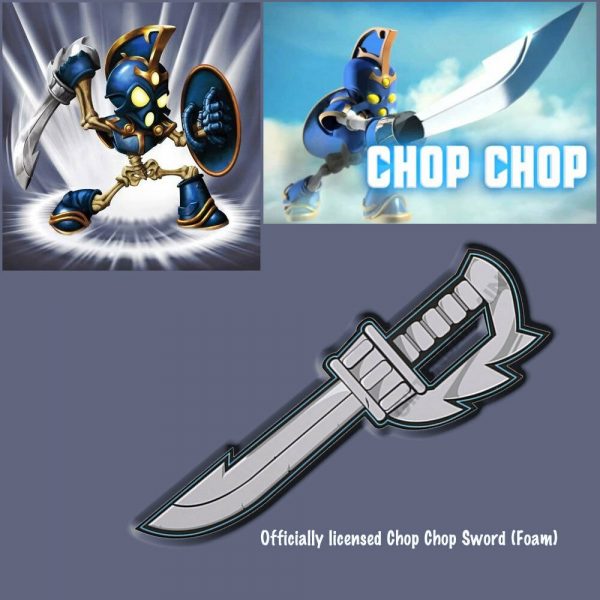 Skylanders Swap Force Chop Chop Sword Costume Play Accessory Foam Childs Kid Toy