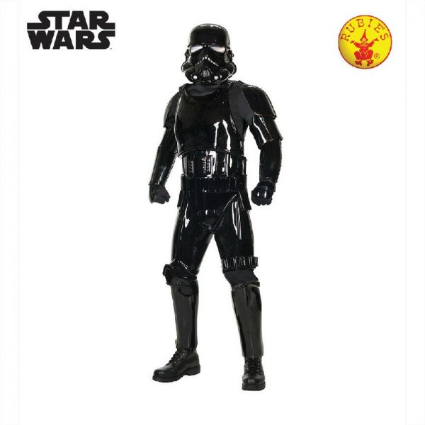 Star Wars Black Shadow Trooper Supreme Edition Mens Costume Licensed Collectors - Image 3