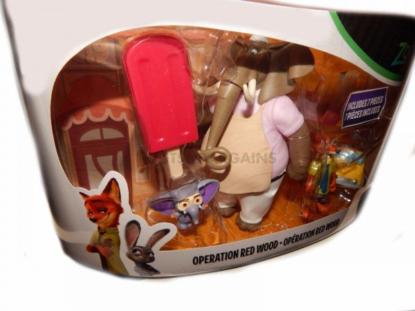 TOMY Disney Zootopia Toy Figure Play Set Operation Red Wood Kids Gift 7 Pc Nick - Image 5