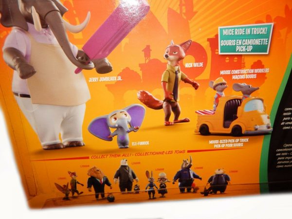 TOMY Disney Zootopia Toy Figure Play Set Operation Red Wood Kids Gift 7 Pc Nick - Image 8