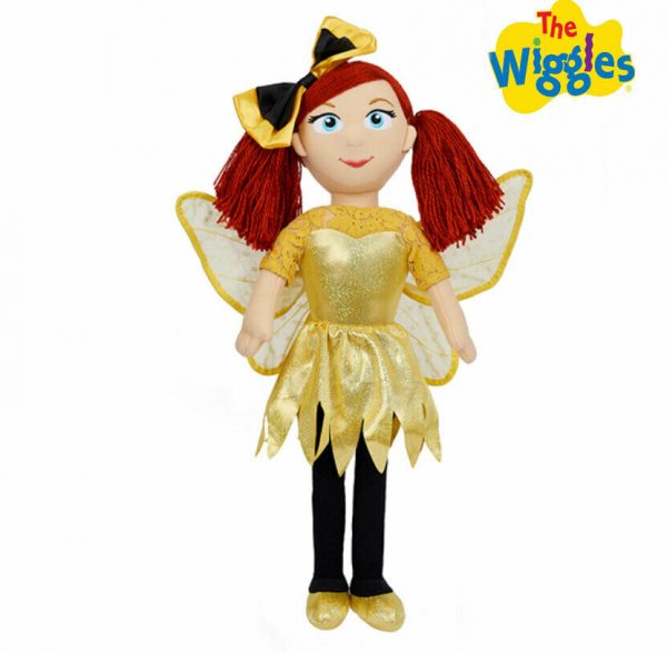 WIGGLES EMMA DOLL PLUSH GLITTER SOFT TOY FAIRY W WINGS 50CM GIRL CHILD TODDLER