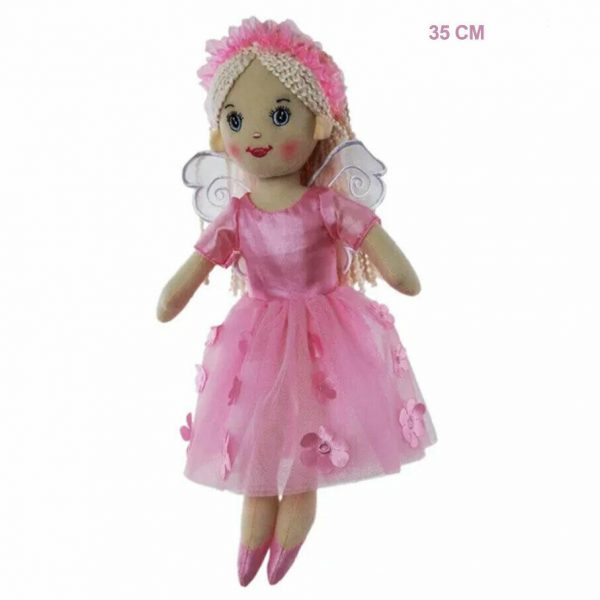 WILLOW Pink Fairy Doll 35cm Elka Girls Toy Embroidered Dress Child Toddler Gift