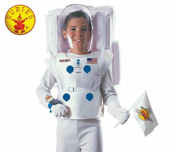 ASTRONAUT COSTUME SPACE HEROES NASA CAREER NEIL ARMSTRONG BUZZ CHILD BOY EXPRESS - Image 4