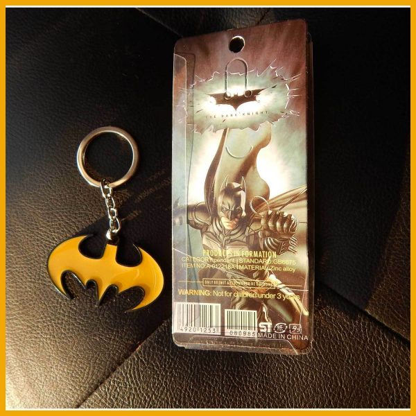 Batman Metal Key Ring Chain Super Hero The Dark Knight Halloween Gift FREE POST - Image 11