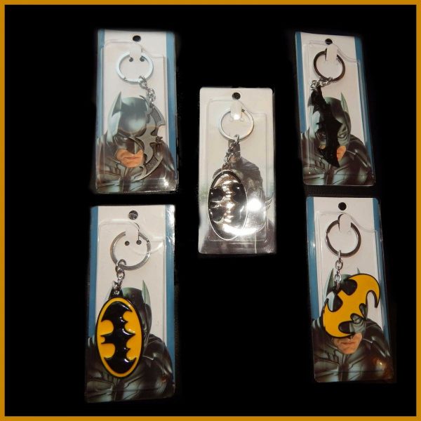 Batman Metal Key Ring Chain Super Hero The Dark Knight Halloween Gift FREE POST - Image 3