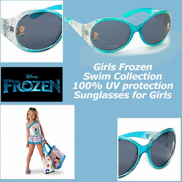 DISNEY FROZEN ELSA SPARKLE SUNGLASSES GIRLS KIDS 100% UV RATED LICENSED GIFT - Image 10