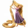 Disney Princess Rapunzel Glow in Dark Wig Long Blonde Hair Girl Child Licensed - Image 4