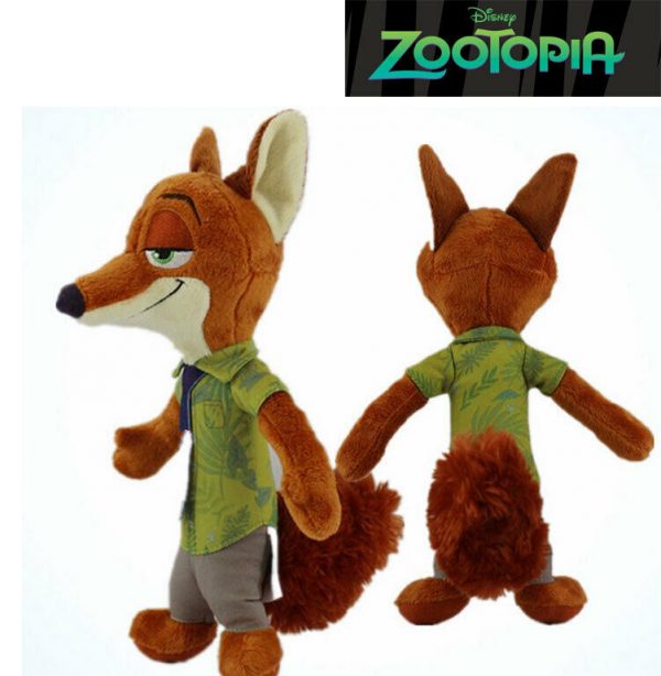 Disney Zootopia Plush Toys Animal Nick Wilde Judy Hopps Xmas Gift 24-35cm Child - Image 6