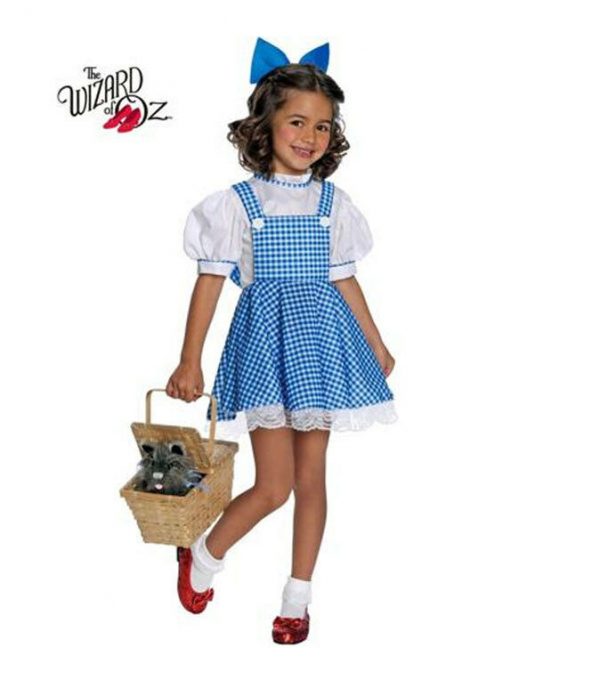 Dorothy Costume Girls Book Week Wizard of Oz  Child Fancy Dress Kid Medium 5-7y - Image 3