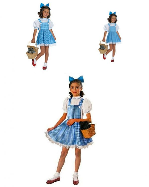 Dorothy Costume Girls Book Week Wizard of Oz  Child Fancy Dress Kid Medium 5-7y - Image 4