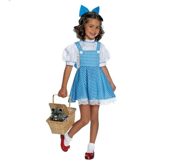 Dorothy Costume Girls Book Week Wizard of Oz  Child Fancy Dress Kid Medium 5-7y - Image 6