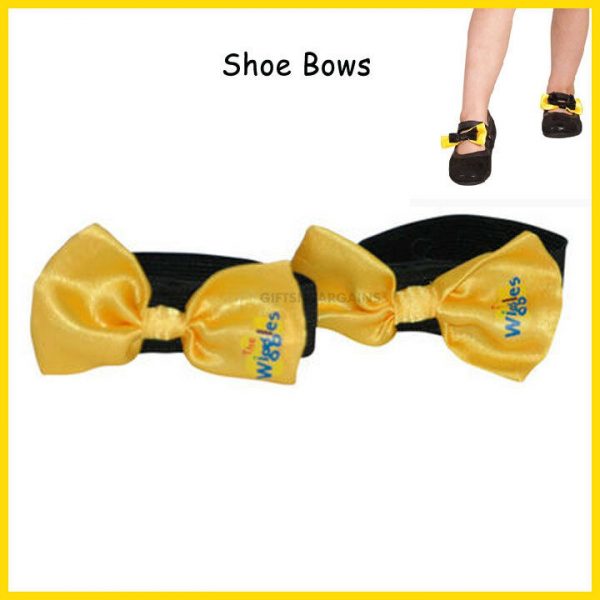 EMMA WIGGLE HEADBAND & SHOE BOWS SET GIRL CHILD COSTUME ACCESSORY THE WIGGLES - Image 7