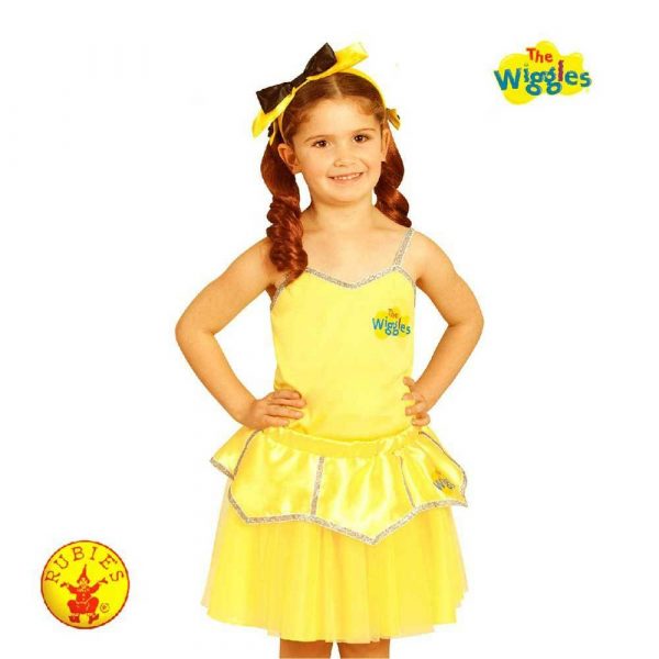 EMMA WIGGLE HEADBAND & SHOE BOWS SET GIRL CHILD COSTUME ACCESSORY THE WIGGLES - Image 8