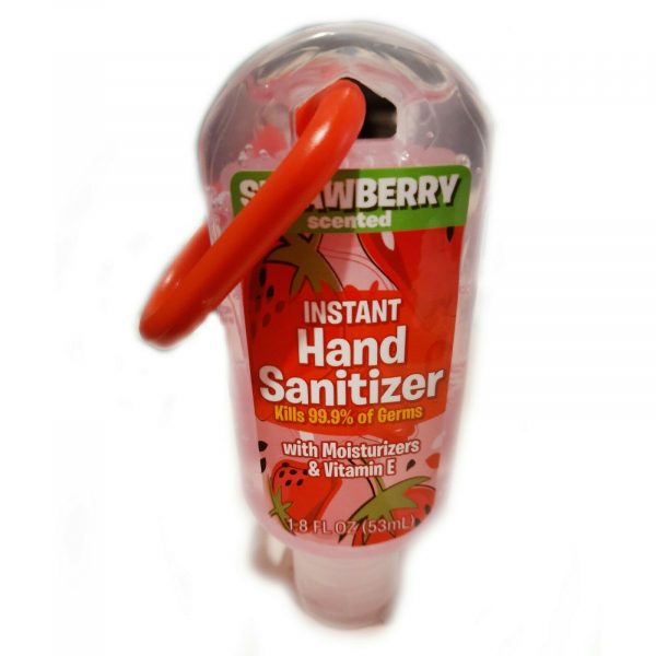 Hand Sanitiser Travel Clip Portable Pocket Bag Gel Strawberry Lemon Watermelon - Image 5