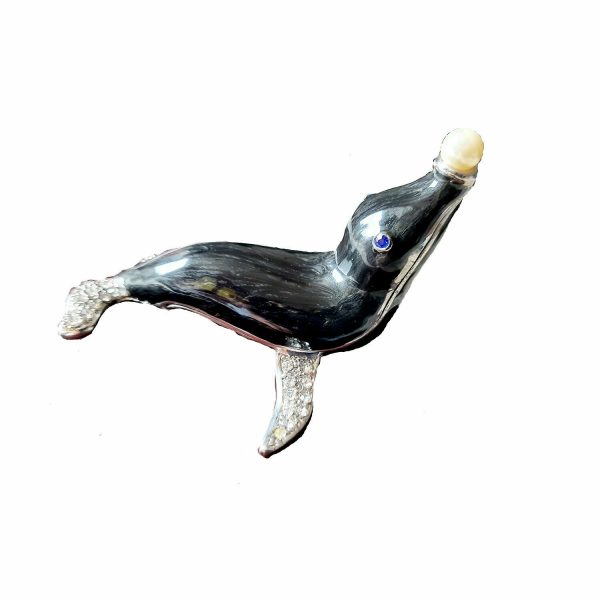 Jewelled Dolphin Trinket Box Jewel Holder Crystal Ladies Gift Boxed 50% off RRP - Image 4